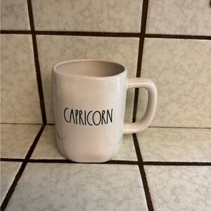 Rae Dunn White Zodiac Mug